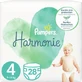 PAMPERS Harmonie Pannolini per bambini n.4 9-14Kg 28 Pezzi Confezione Valore