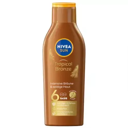 Zonnebeschermingslotion SPF 6 Tropical Bronze, 200 ml, Nivea Sun