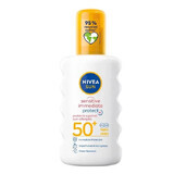 Zonnebeschermingsspray SPF 50+ Allergy Sensitive Protect, 200 ml, Nivea Sun