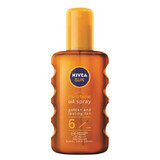 Nivea Sun Tropical Bronze SPF 6 Strandspray Olie SPF 6, 200 ml, Nivea Sun