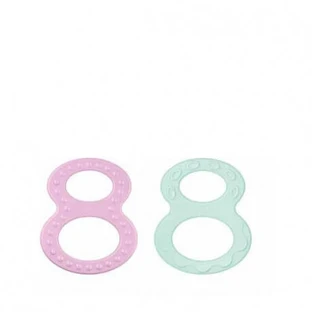 NUK Beißring 8 x2 in verschiedenen Farben - Pink