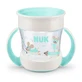 NUK Mini Magic Cup Tasse avec lèvre et couvercle A partir de 6 mois, 160ml En plusieurs couleurs - Turquoise
