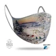 SAGG Unisex Stoffen Masker Kerst Wintervogels