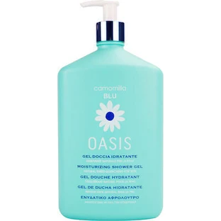 CAMOMILLA Blu Oasis Feuchtigkeitsspendendes Duschgel Feuchtigkeitsspendendes Duschgel für die ganze Familie mit Kamille & Dattel 1000ml