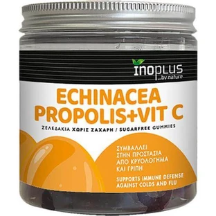INOPLUS Echinacea & Propolis & Vitamin C Gummibärchen Orange 60 Gummibärchen