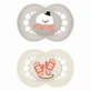 MAM Silicone Fopspeen Original Winter Limited Edition Voor 2-6 maanden - Sneeuwpop / Handschoenen