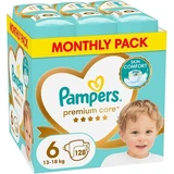 PAMPERS Premium Care Nr. 6 Voor 13-18kg 128 Stuks