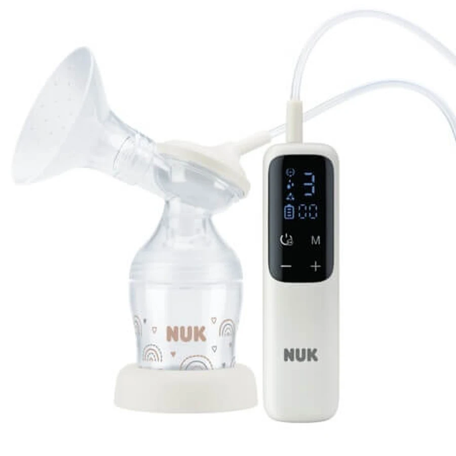 NUK Soft & Easy Enkelvoudige Elektrische Borstvoeding met Oplaadbare Batterij