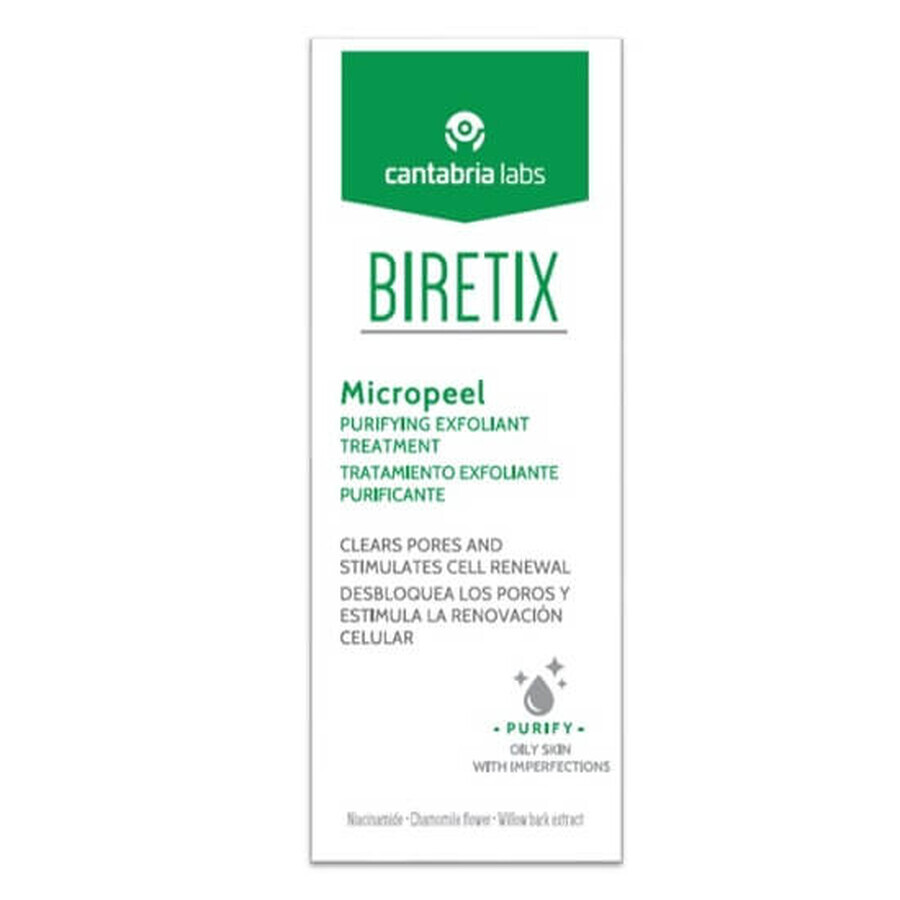 Micropeel Biretix peeling en zuiverende behandeling, 50 ml, Cantabria Labs