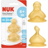 NUK First Choice+ Tetina Mediana de Goma 6+ Meses 2 piezas [10.713.242]