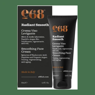 E68 Men Crème visage lissante éclatante Crème visage éclatante pour homme 50ml