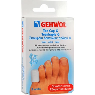 GEHWOL Toe Cap G Mini Anti-Presiune Toe Cap Tip G 2 Bucăți