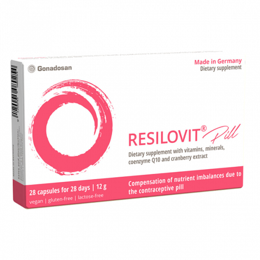 Resilovit Pil, 28 capsules, Gonadosan