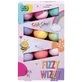 CHIT CHAT Fizzy Wizzy Bath Fizzers Geschenkset - Set met badbommen in 10 verschillende geuren 10x50gr