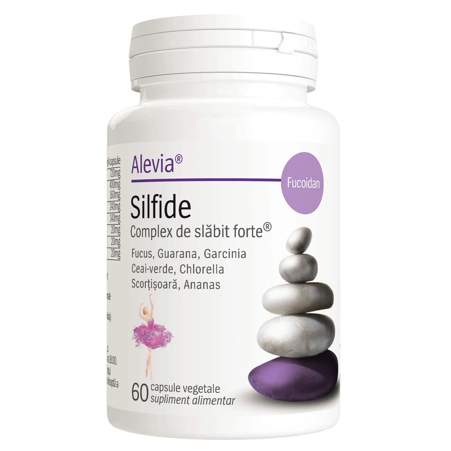 Silfide Slimming Complex Forte plus Fucoidan, 60 tablets, Alevia