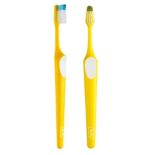 TEPE Brosse à dents Nova Soft en différentes couleurs - Jaune-Blanc