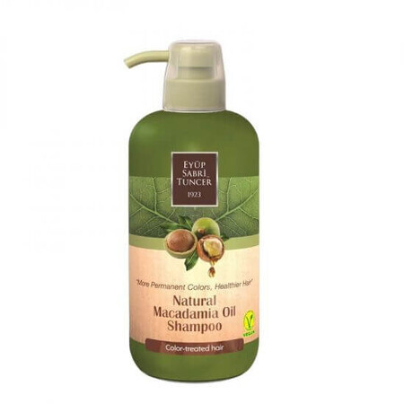 Shampoo con olio di macadamia naturale, 600 ml, Eyup Sabri Tuncer