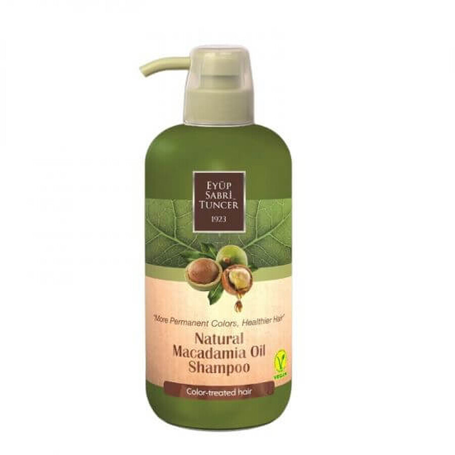 Sampon cu ulei natural de macadamia, 600 ml, Eyup Sabri Tuncer