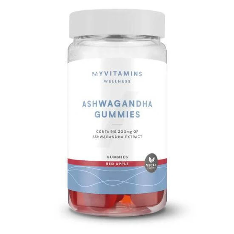 MY VITAMINS Ashwaganha Gummies 60 Gummies cu aromă de mere roșii
