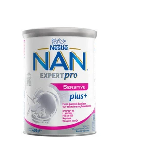 NAN Expert Pro Sensitive Plus+ Mleko w proszku do postępowania dietetycznego w kolkach i zaparciach 400gr