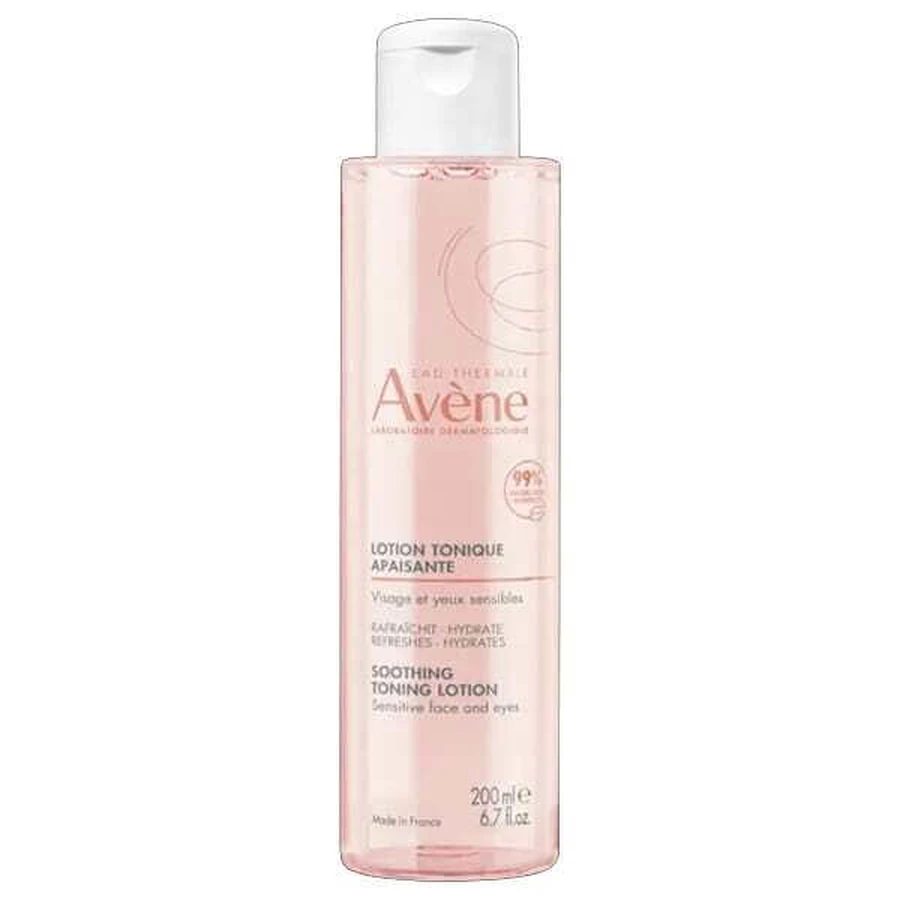 AVENE Loțiune tonică Apaisante Loțiune tonică calmantă pentru față și ochi 200ml