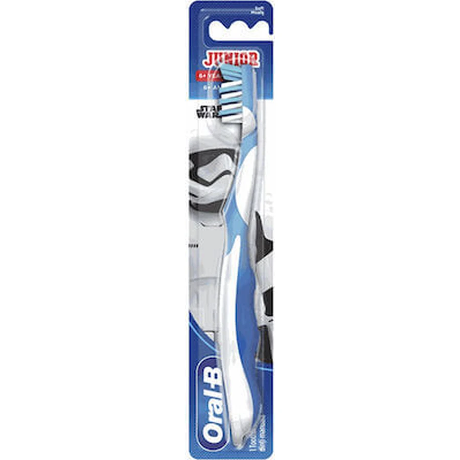 ORAL B Junior Soft Miękka szczoteczka do zębów dla dzieci od 6 lat z motywem Gwiezdnych Wojen: ceny i cechy
