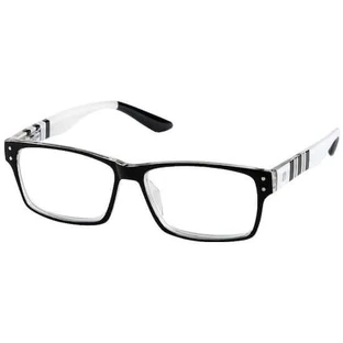 EYELEAD Okulary do prezbiopii E261 Biało-czarne Koralowe 4.00