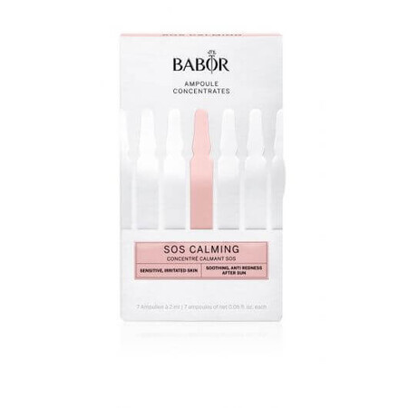 Fiale calmanti SOS con effetto calmante, 7 x 2 ml, Babor