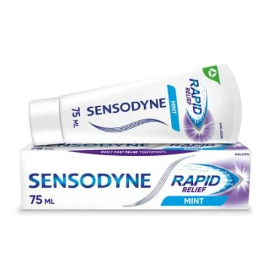 SENSODYNE Pasta dentífrica Alivio rápido de la sensibilidad, 75ml