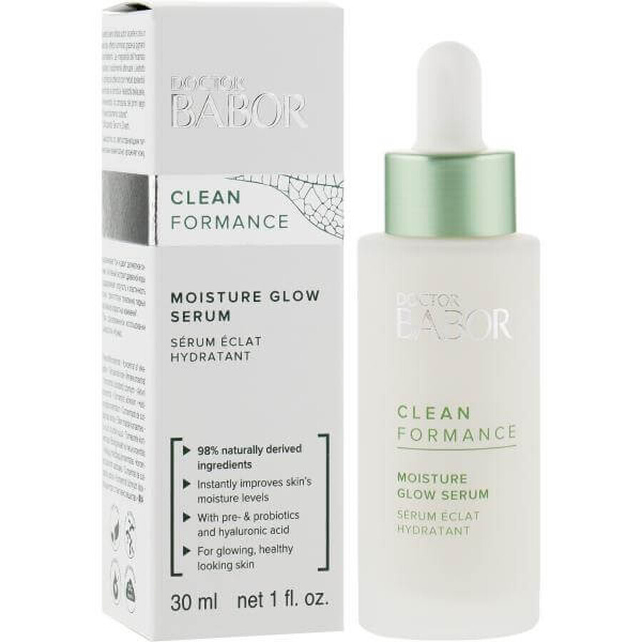 Moisture Glow Clean Formance Hydraterend Serum, 30 ml, Babor