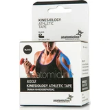 TAPE Anatomic Line Kinesiology Athletic Tape Taśma kinezjologiczna w kolorze czarnym, 5cm x 5m