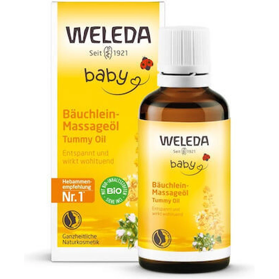 WELEDA Olejek migdałowy do masażu brzuszka 50ml: ceny i cechy