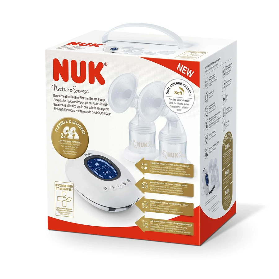 Tétine double électrique NUK "Nature Sense" Batterie et électricité 150ml