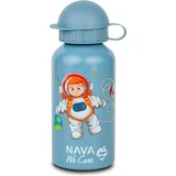 NAVA Botella de aluminio We Care En color azul 400ml (10-125-011)