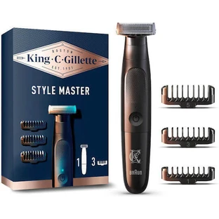 GILLETTE King C Style Master Master Gesichts-Rasiermaschine Wiederaufladbar