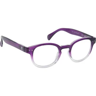 EYELEAD E241 Presbyopia Glasses Purple-Diophane Granular 2.75