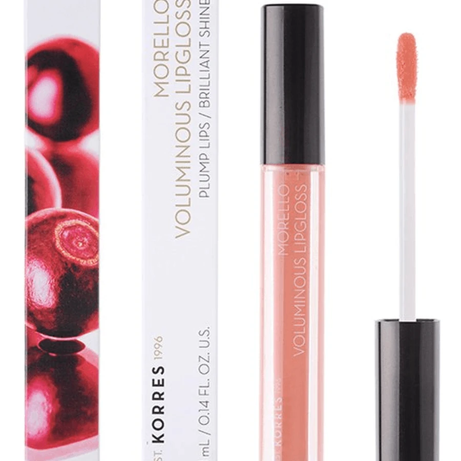 KORRES Brillo de Labios Voluminous Morello Nº 12 Rosa Caramelo 4ml