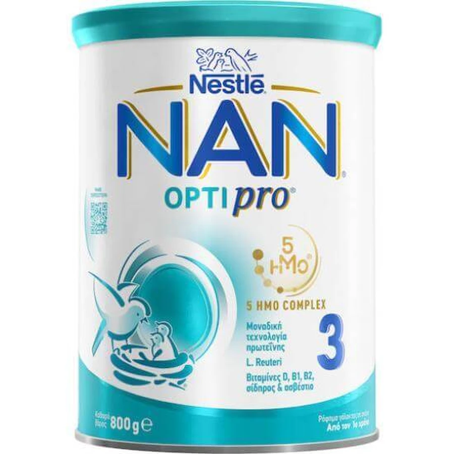 NAN Optipro Milchpulver Getränk von 12+ Monaten 800gr