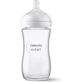 AVENT Natural Response Biberón de vidrio para 3-6 meses, blanco 240ml [SCY933/01]