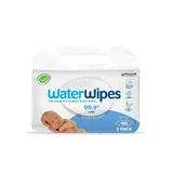 WATERWIPES Bio Toallitas Inodoras 100% Biodegradables con 99,9% de Agua (60x3) 180 Piezas