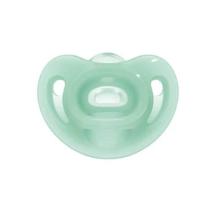 Suzeta NUK Sensitive din silicon 0-6m în diferite culori - verde