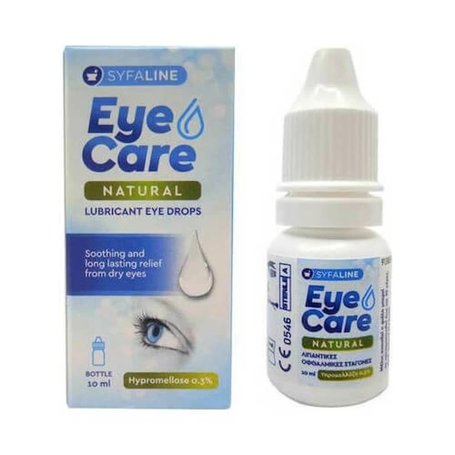 SYFALINE Eye Care Natural Monodose, picături pentru ochi uscați, 30 x 0,5ml