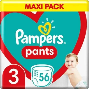 PAMPERS Baby Pants Pants No.3 6-11Kgr 56 sztuk Maxi Pack