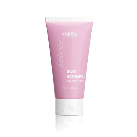 Synergy Therm Apa+ zonnebrandcrème voor dagelijks gebruik, SPF 50+, 50 ml, Synergy Therm