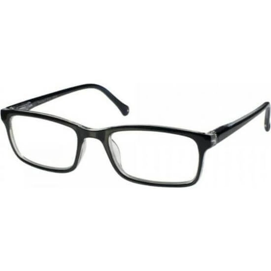 EYELEAD E151 Presbyopie-Brille Schwarz-Diaphan Granular 2.75