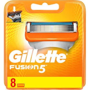 GILLETTE Fusion5 Cabezales de afeitado de repuesto 8 piezas