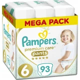 PAMPERS Luier Premium Care Luier Nr. 6 Voor 15+kg 93 Stuks