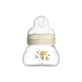 MAM Glass Bottle Feel Good With Silicone Nipple For 0+ Months 90ml