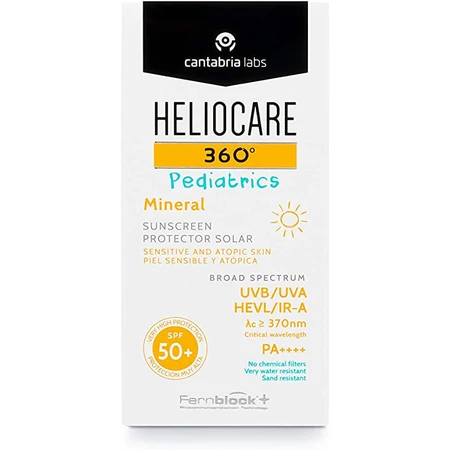 Heliocare 360 Pediatrics Sunscreen Cream with SPF 50+, 50 ml, Cantabria Labs