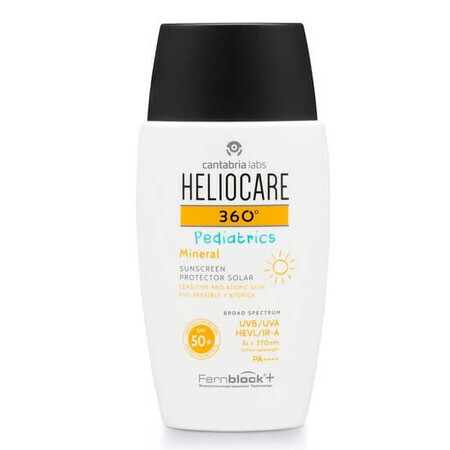 Heliocare 360 Pediatrics Sonnenschutzcreme mit SPF 50+, 50 ml, Cantabria Labs